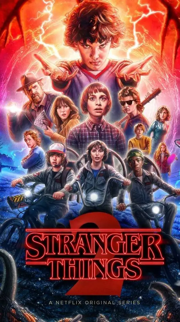 ai character: 🚲STRANGER THINGS🎸 background