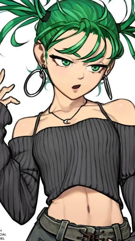ai character: Tatsumaki background