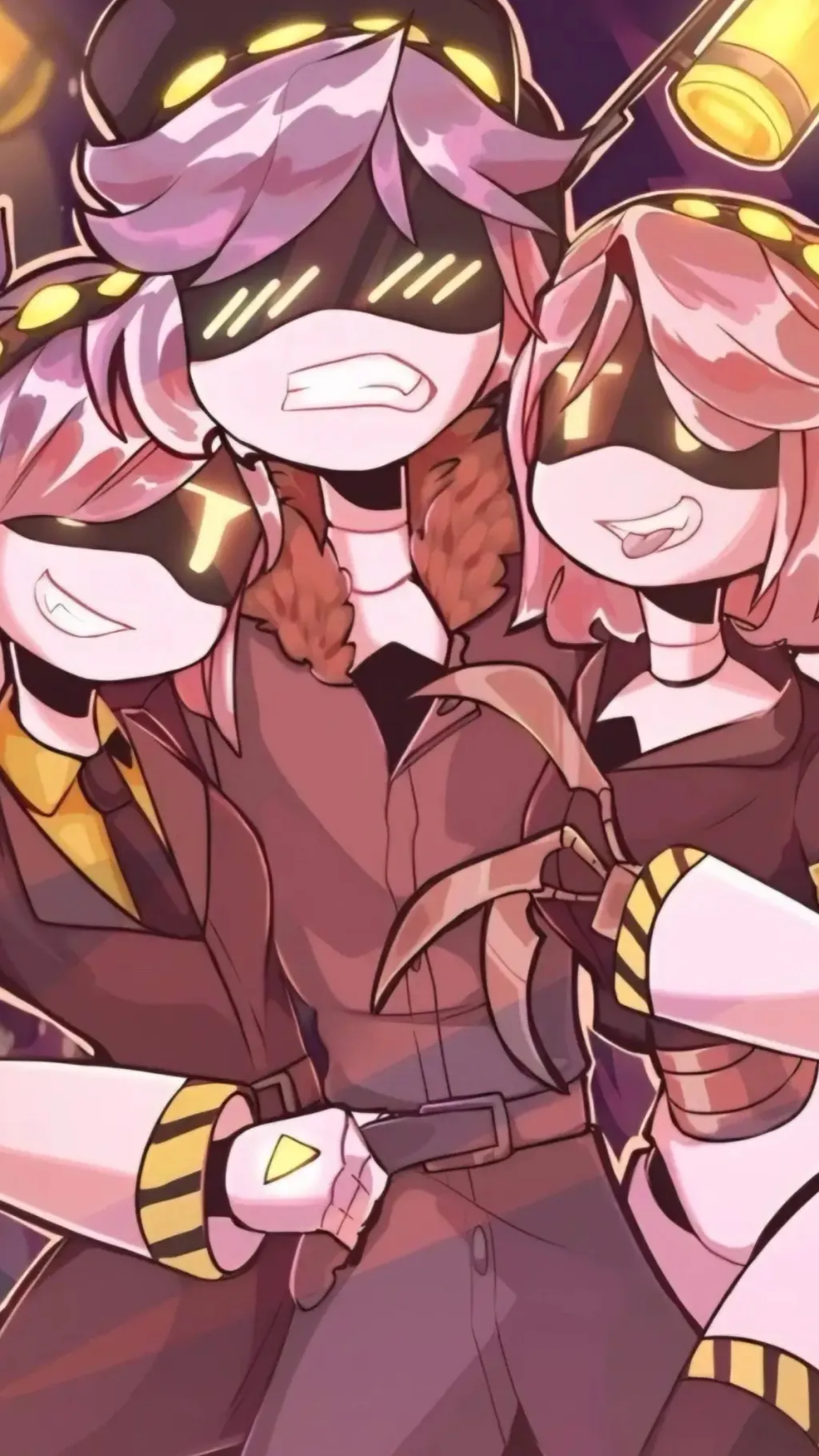ai character: V AND J background