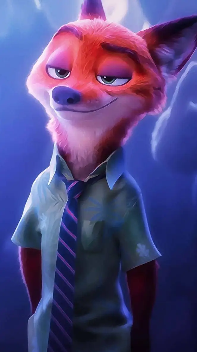 ai character: Nick wilde  background