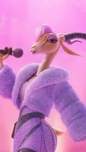 ai character: Gazelle  background