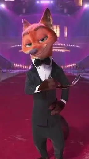 ai character: Nick wilde  background