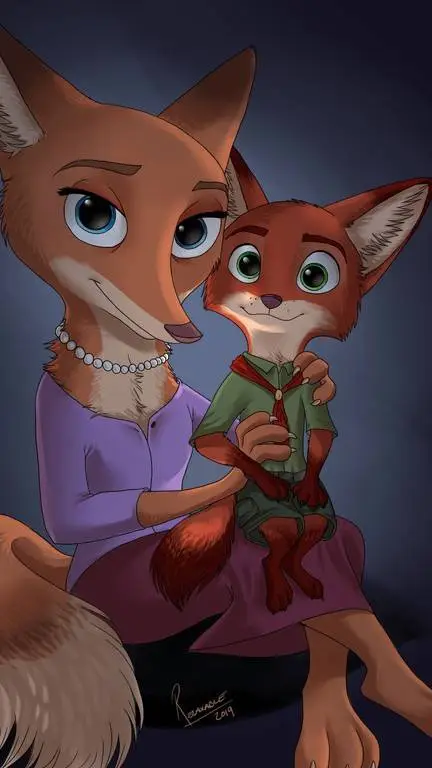 ai character: señora Wilde  background