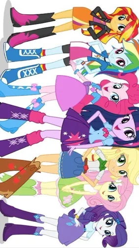 ai character: My litte pony background