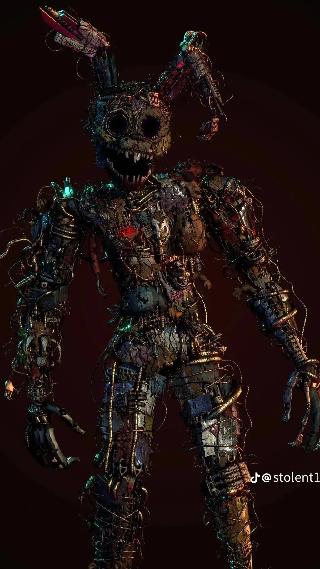 ai character: the agony background