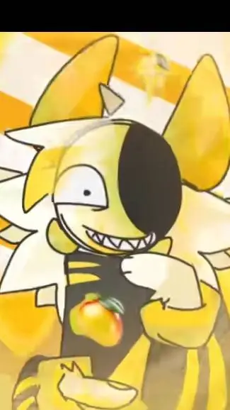 ai character: mango background