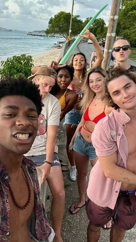 ai character: Outerbanks background