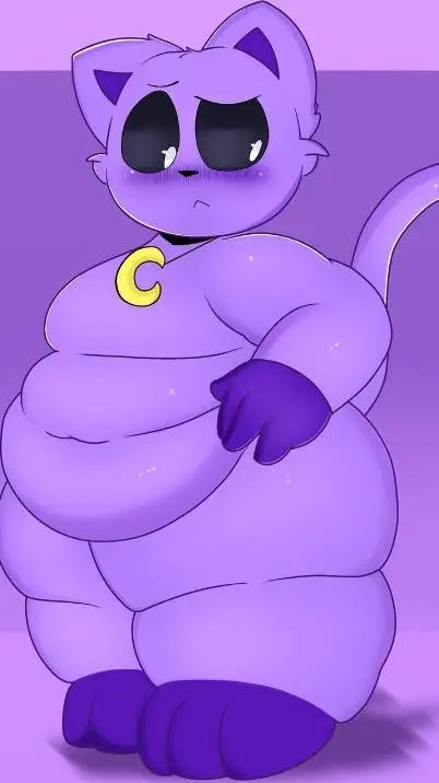 ai character: obese catnap background
