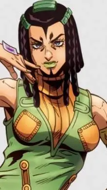 ai character: ermes Costello  background