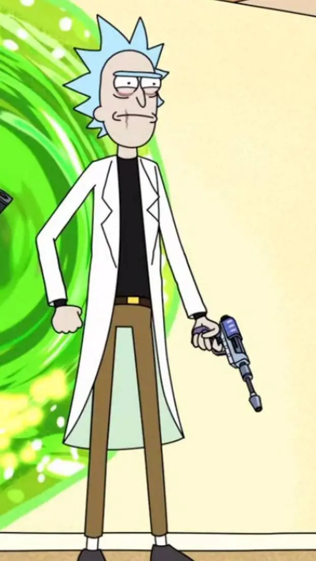 ai character: Evil Rick  background