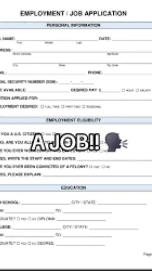 ai character: job background