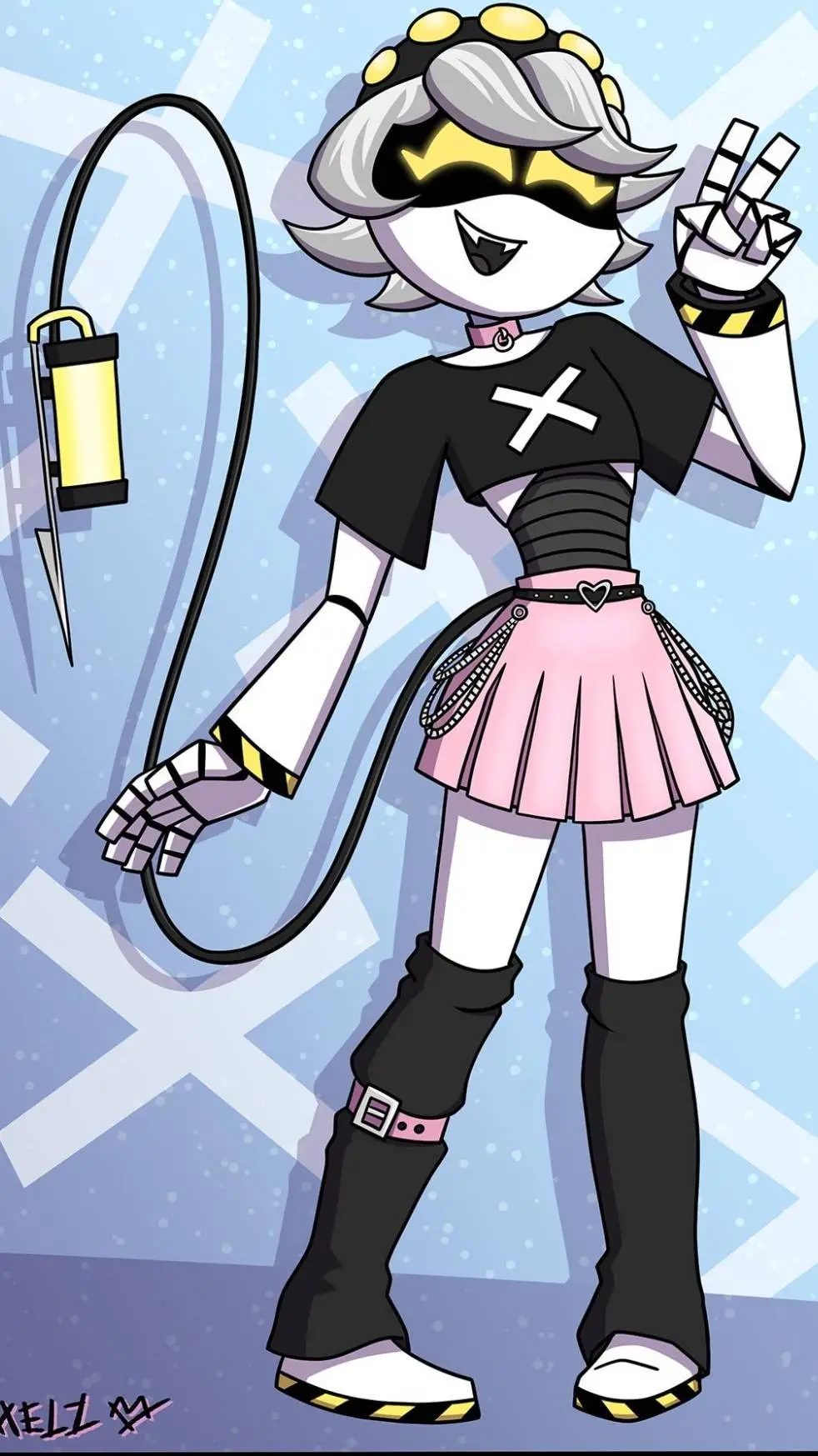 ai character: Cute/Gay N background