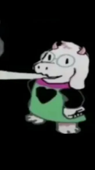 ai character: Ralsei  background