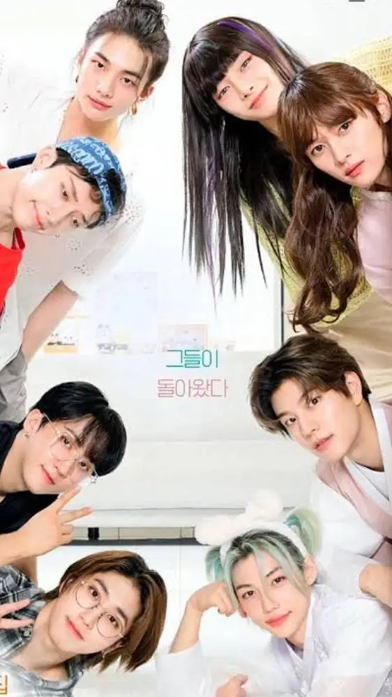 ai character: SKZ NEWYEAR PLEDGE background