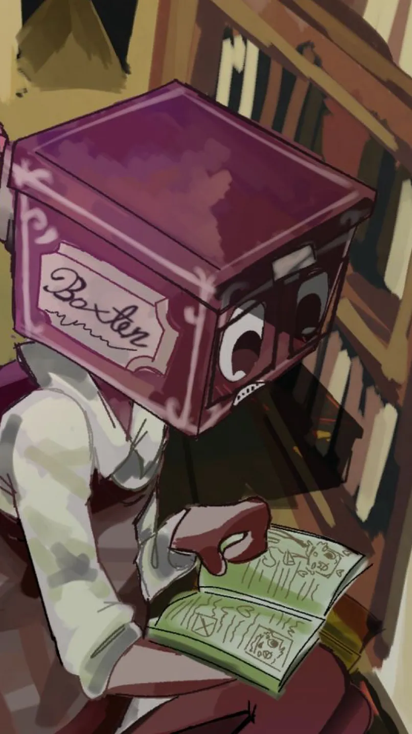 ai character: Boxten (remade￼) background