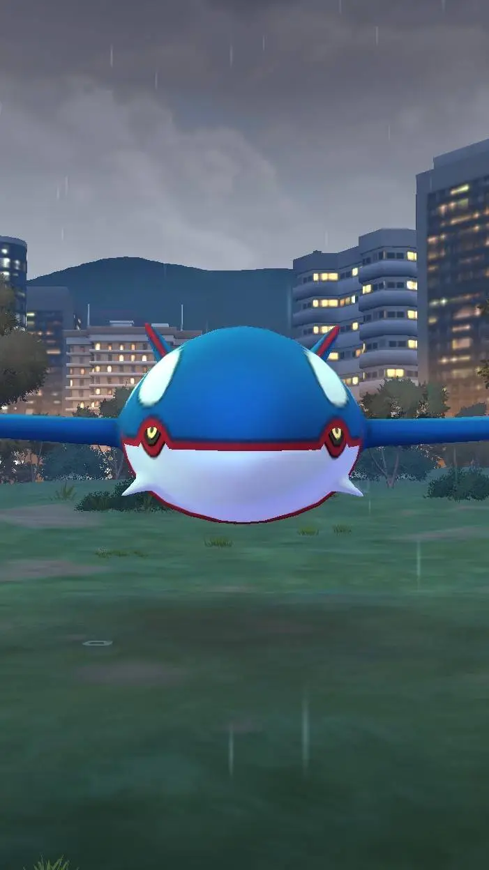 ai character: Kyogre  background
