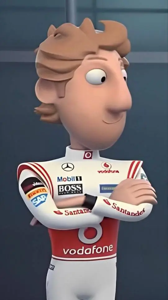 ai character: Jenson button  background
