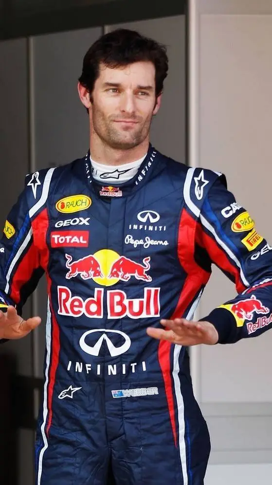 ai character: Mark webber  background