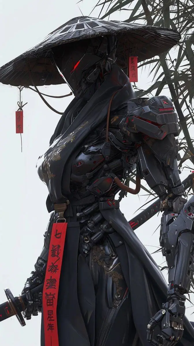 ai character: Lia the samuraibot background