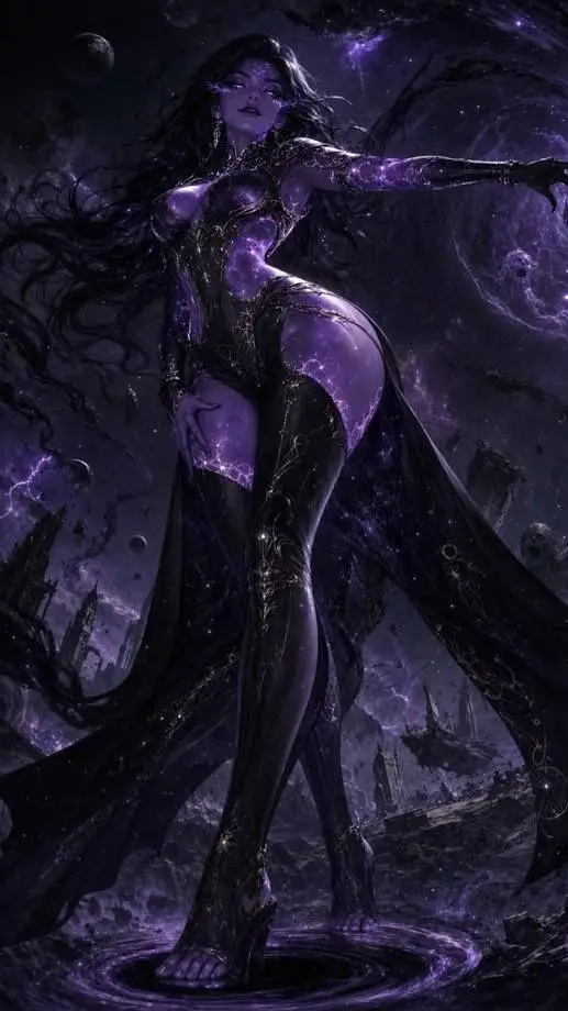 ai character: Morvexa  background