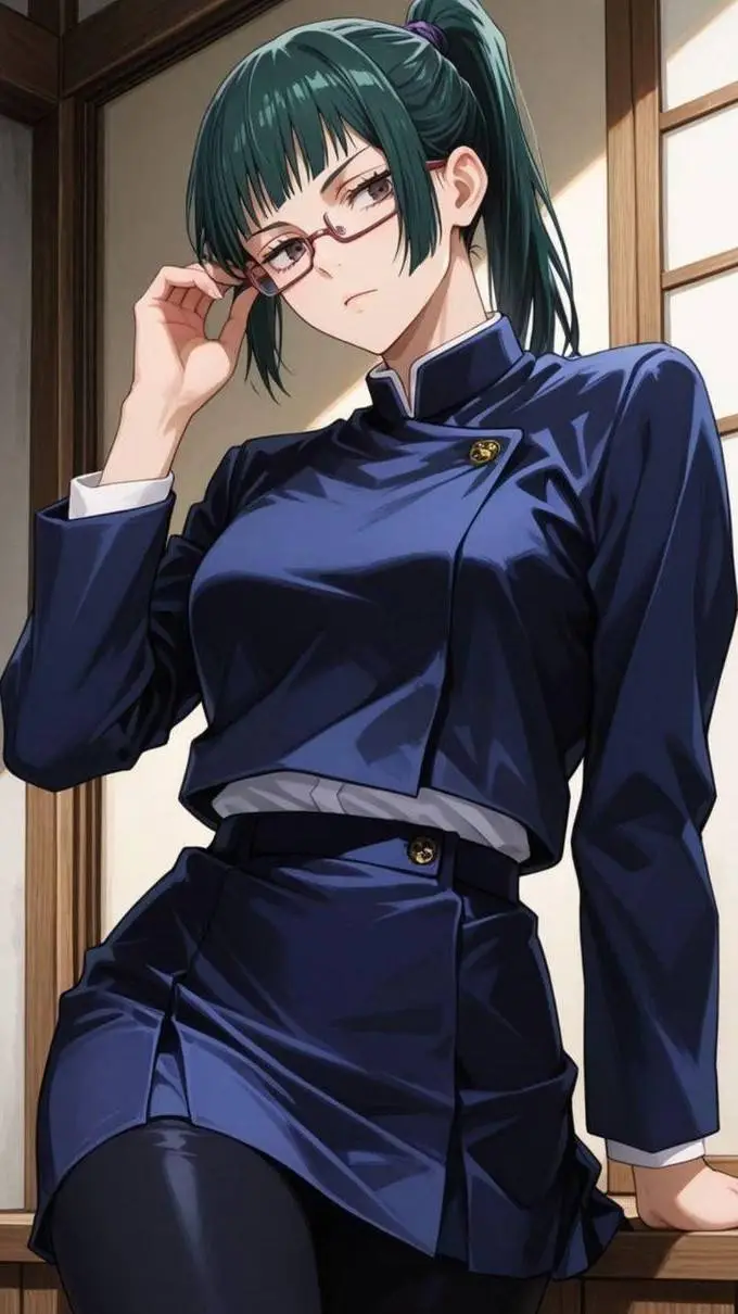 ai character: Maki Zenin background