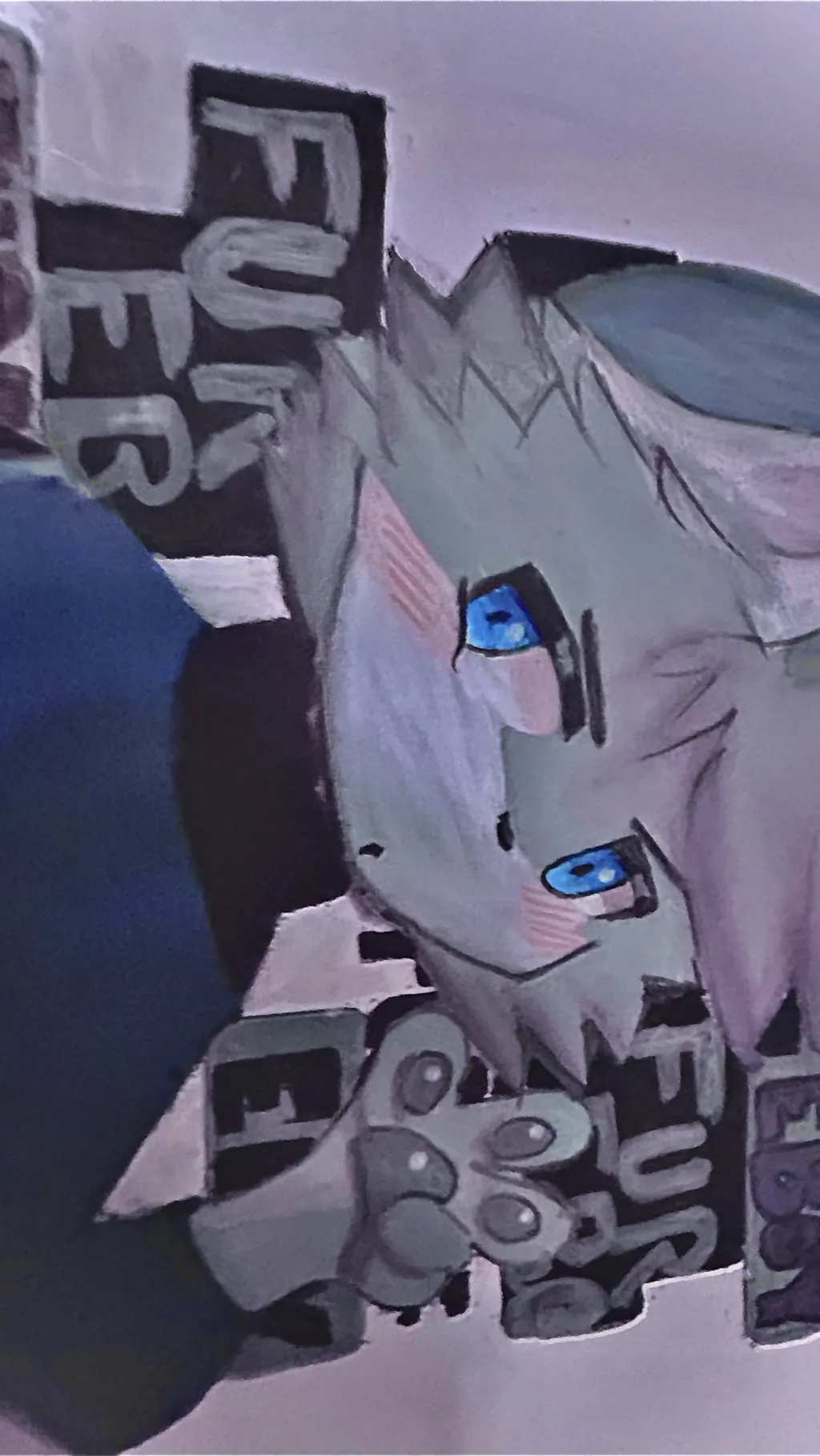ai character: Furry eboy background