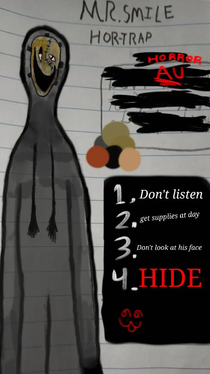 ai character: Hor-Trap AU background
