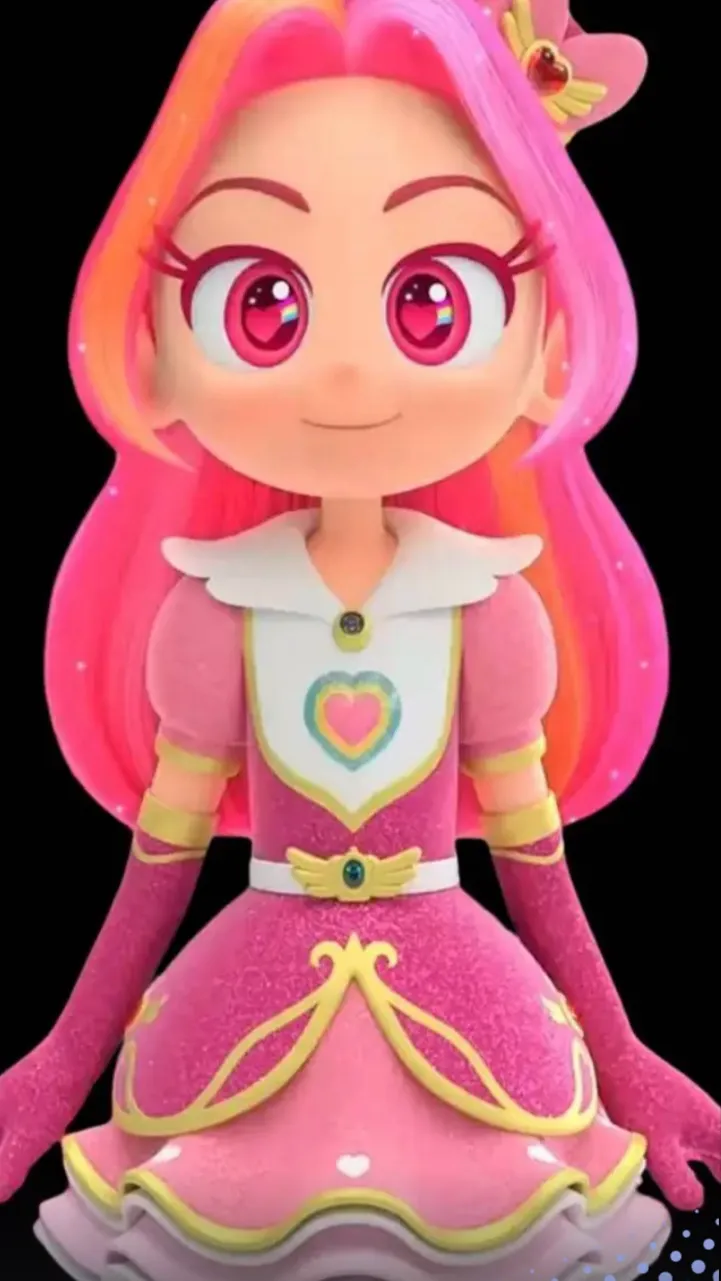 ai character: Red ruby background