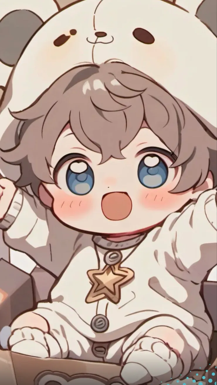 ai character: Special gift background