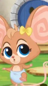 ai character: Baby mouse mia background