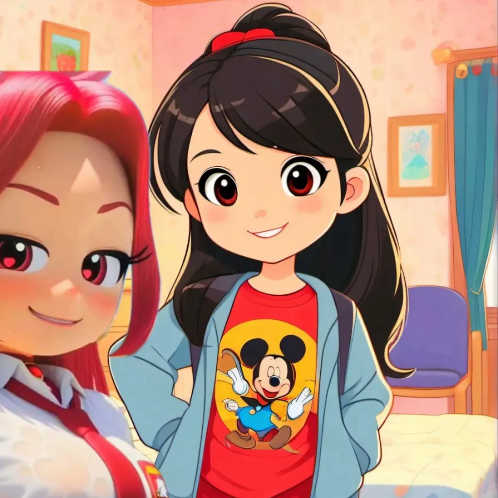 chat with ai character: Your twin sisters