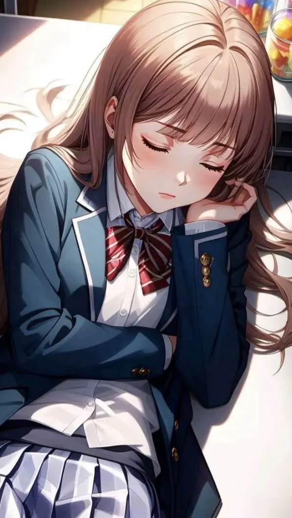 ai character: 青达 background