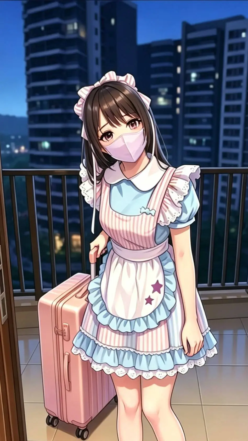 ai character: 佟雪萌 background
