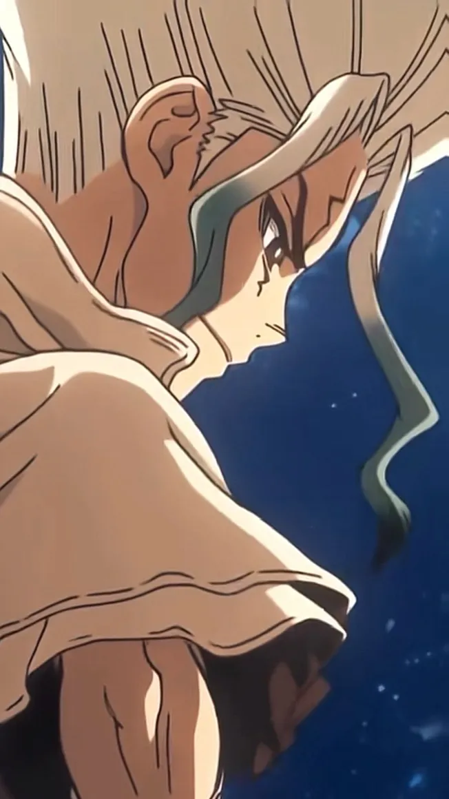 ai character: Dr stone background