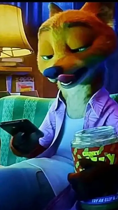 ai character: Nick Wilde  background