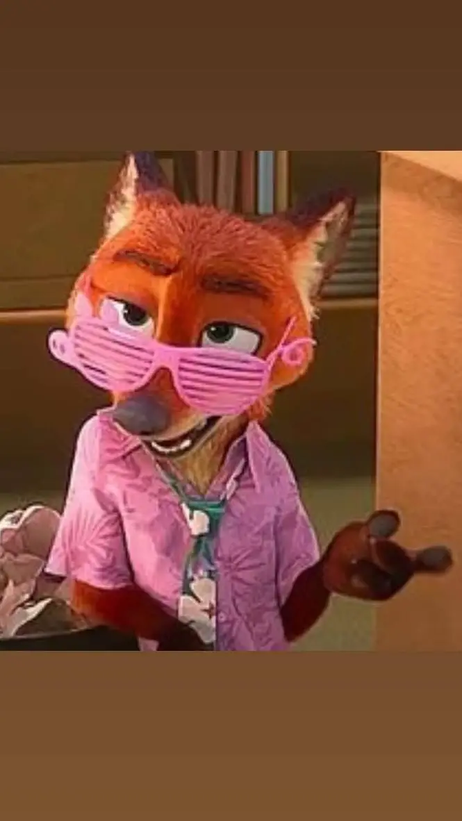 ai character: Nick wilde  background