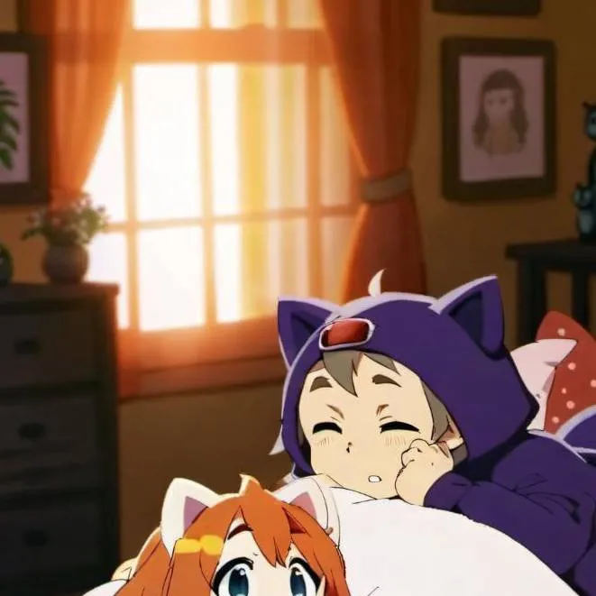 chat with ai character: festinha do pijama