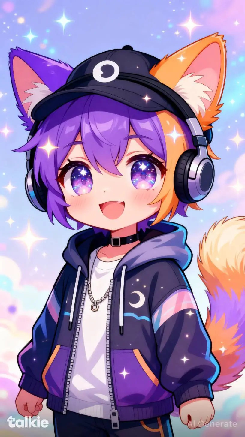 ai character: catday  background