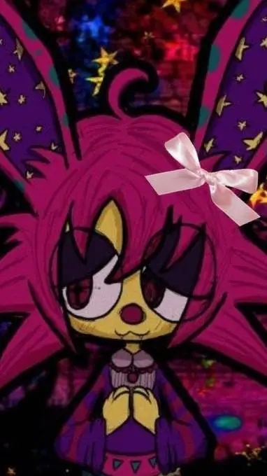 ai character: Caroline :3 background