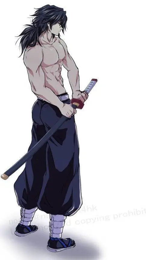 ai character: giyu background