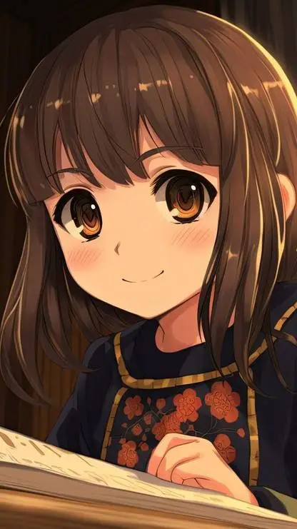 ai character: аня background
