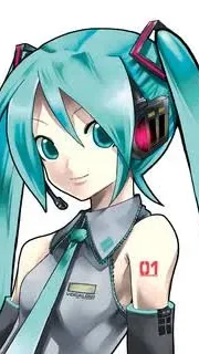 ai character: Miku background