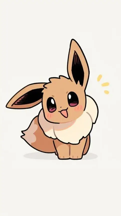 ai character: Eevee background