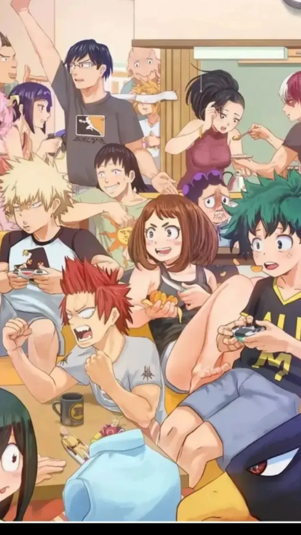ai character: Mha background