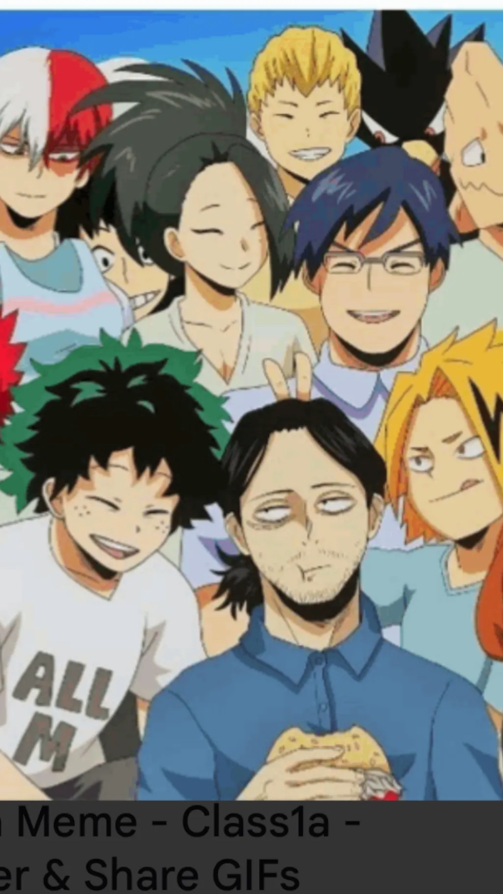 ai character: Mha play a game  background