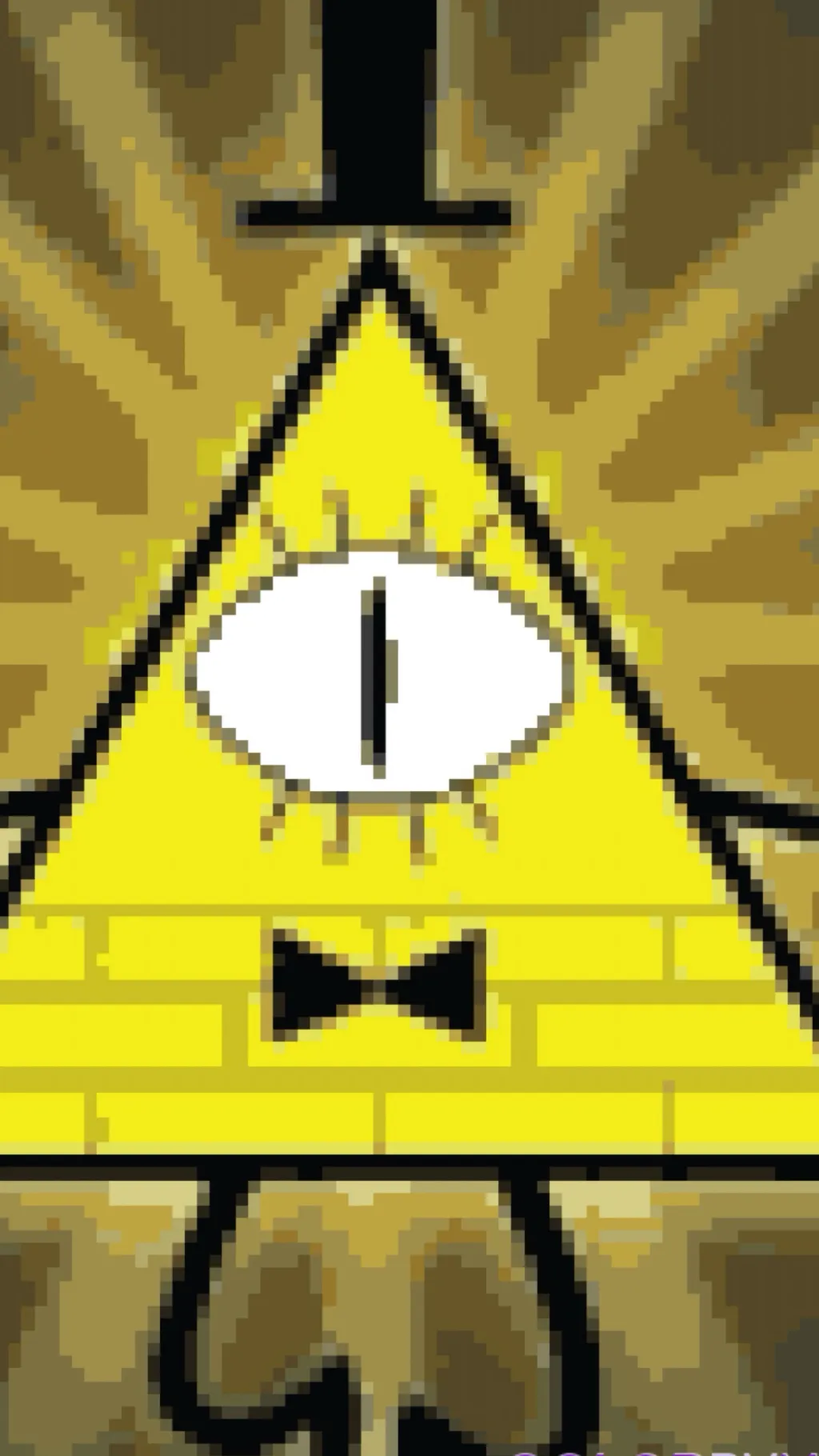 ai character: Gravity falls background