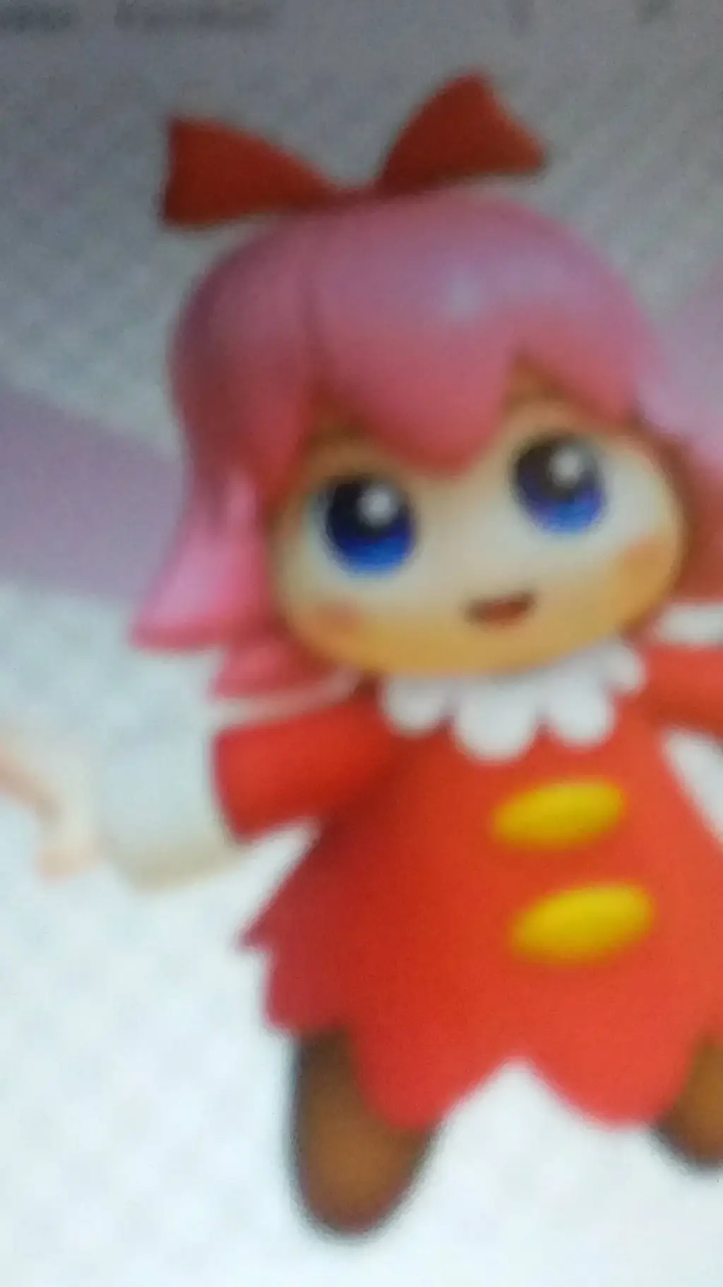 ai character: Ribbon  background