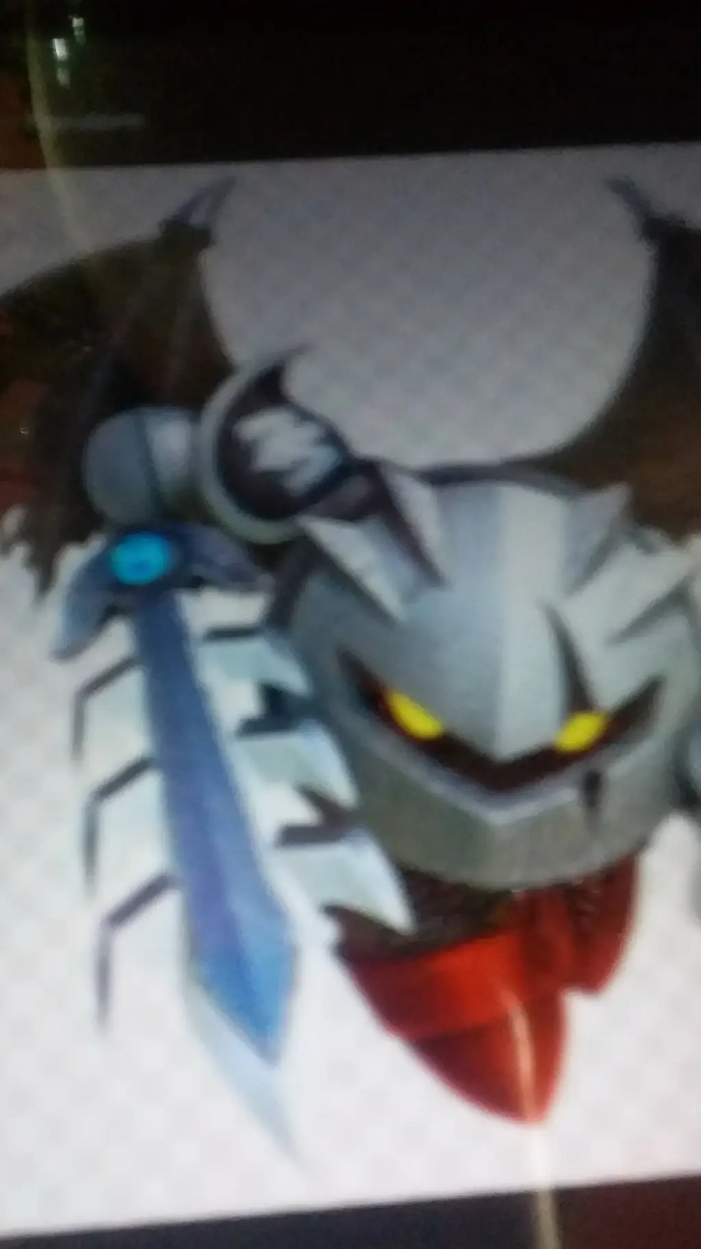 ai character: dark  meta knight background