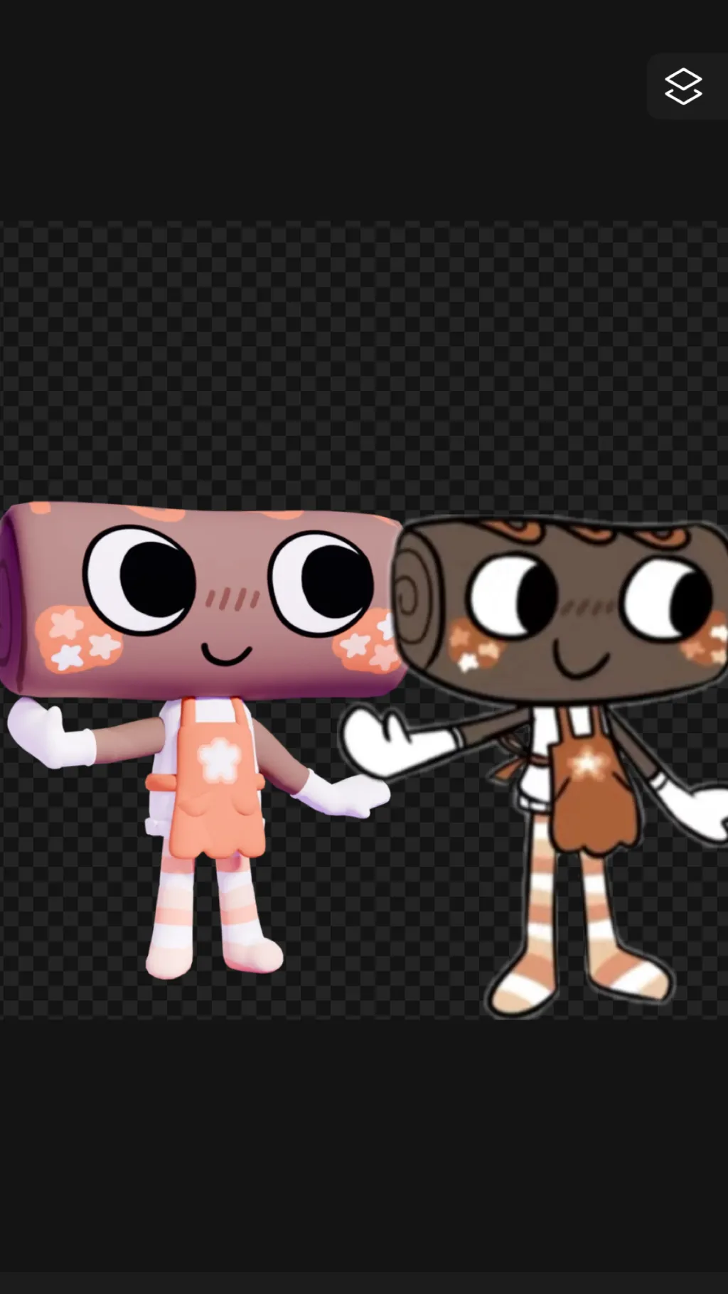 ai character: Cosmo!!! background