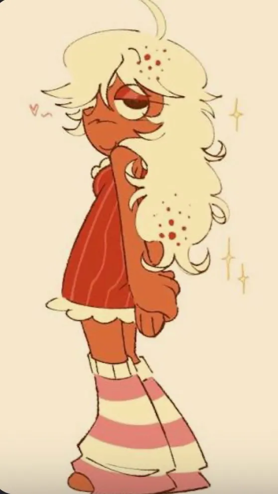 ai character: Ginger!  background